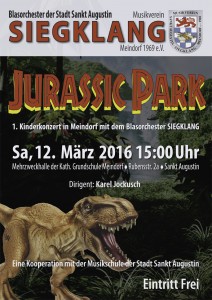 Plakat des 1. Kinderkonzerts in Meindorf